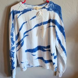 Love stictch tie dye sweatshirt
